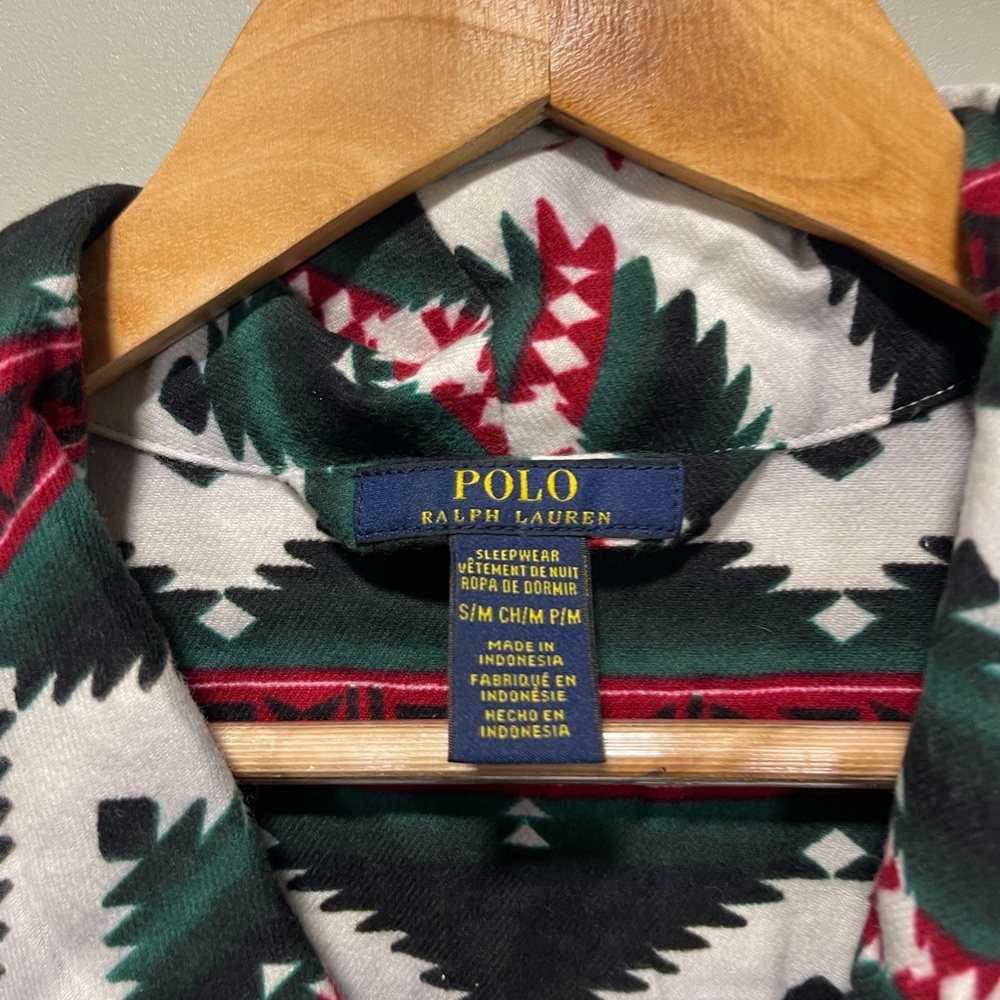 Polo Ralph Lauren Men’s Western Aztec Robe. - Picture 6 of 7